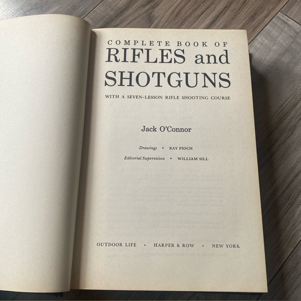 Vintage 1961 Complete Book of Rifles and Shotguns by Jack O'Connor Outdoor Life - Picture 7 of 10